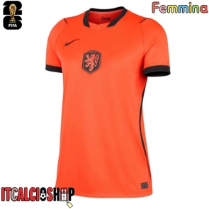 Paesi Bassi Prima Maglia Femmina Mondiali 2026 Manica Corta